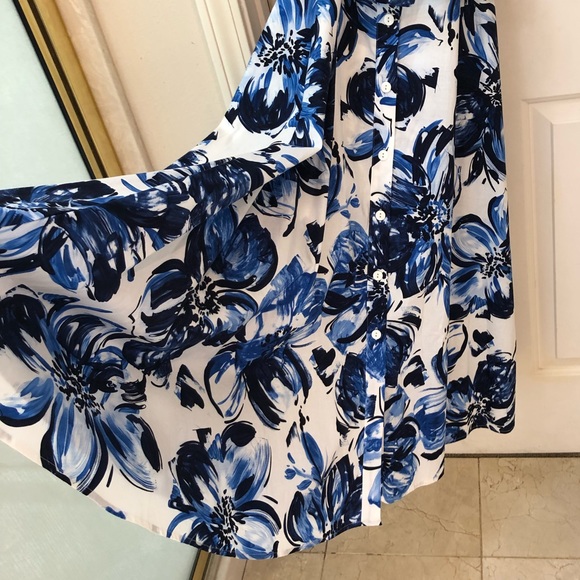 SOLD Jessica Howard 60s look full skirt dress, Size 10 - Picture 9 of 16